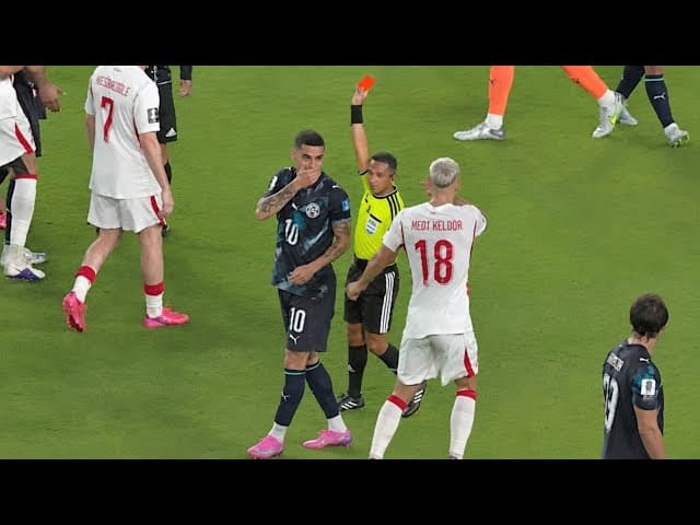 Turkey Eliminated as Paraguay Hold On With Ten Men After Almiron Becomes First Player Sent Off for Covering His Mouth