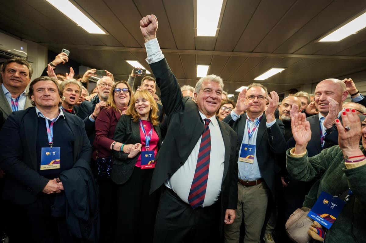 Laporta Re-Elected by a Landslide — The Members Have Spoken