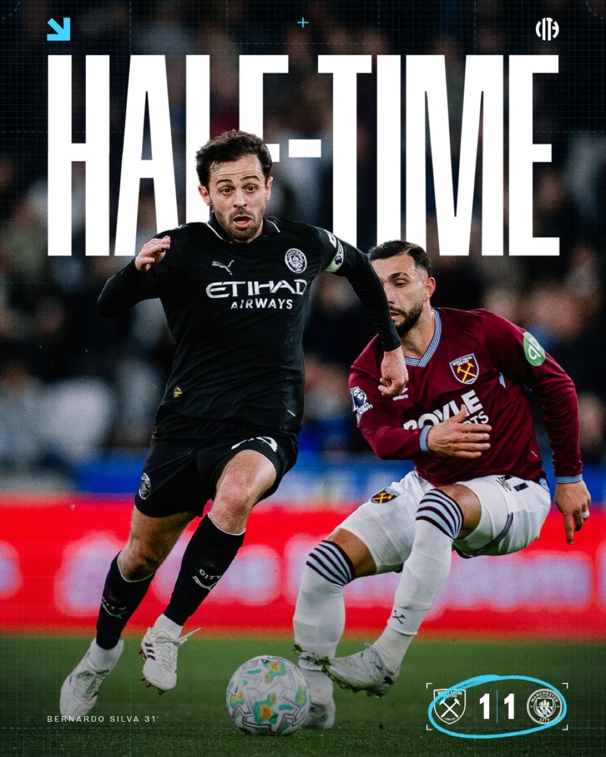 Hermansen and Mavropanos Derail City's Title Dream as West Ham Earn Vital Point