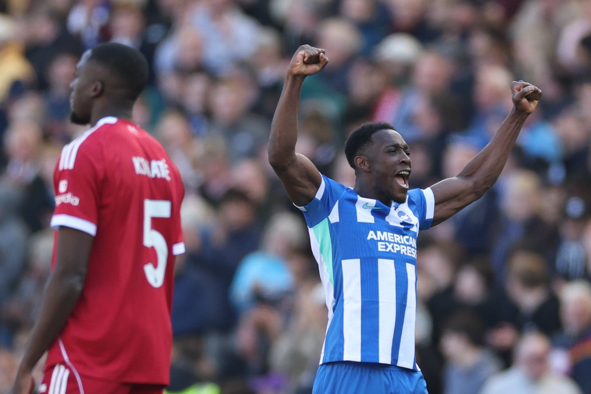 Brighton 2-1 Liverpool: Welbeck Punishes Depleted Reds as Slot's Top-Four Hopes Take Another Hit