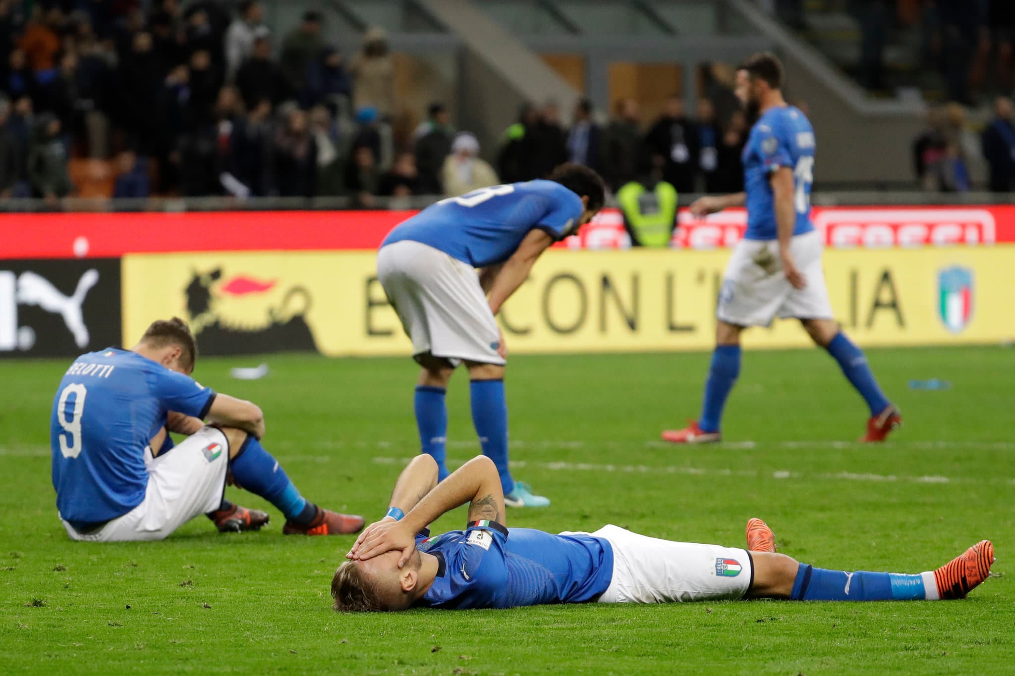 Italy Miss Third Straight World Cup as Bosnia, Sweden, Turkey and Czechia Book Their Places