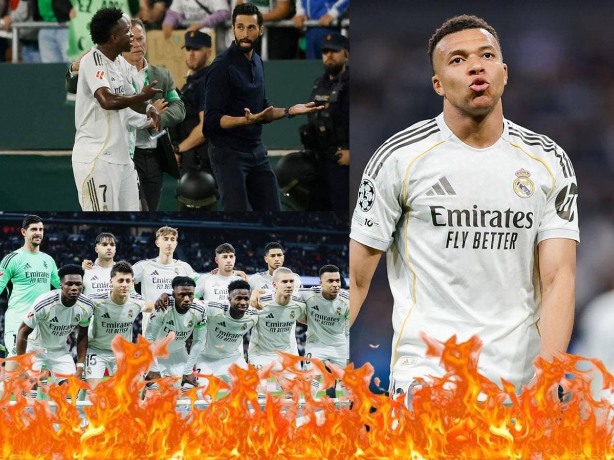 Real Madrid's Dressing Room Has Completely Collapsed: Valverde Hospitalised, Vini the Snitch, Mbappe Petition at 33 Million